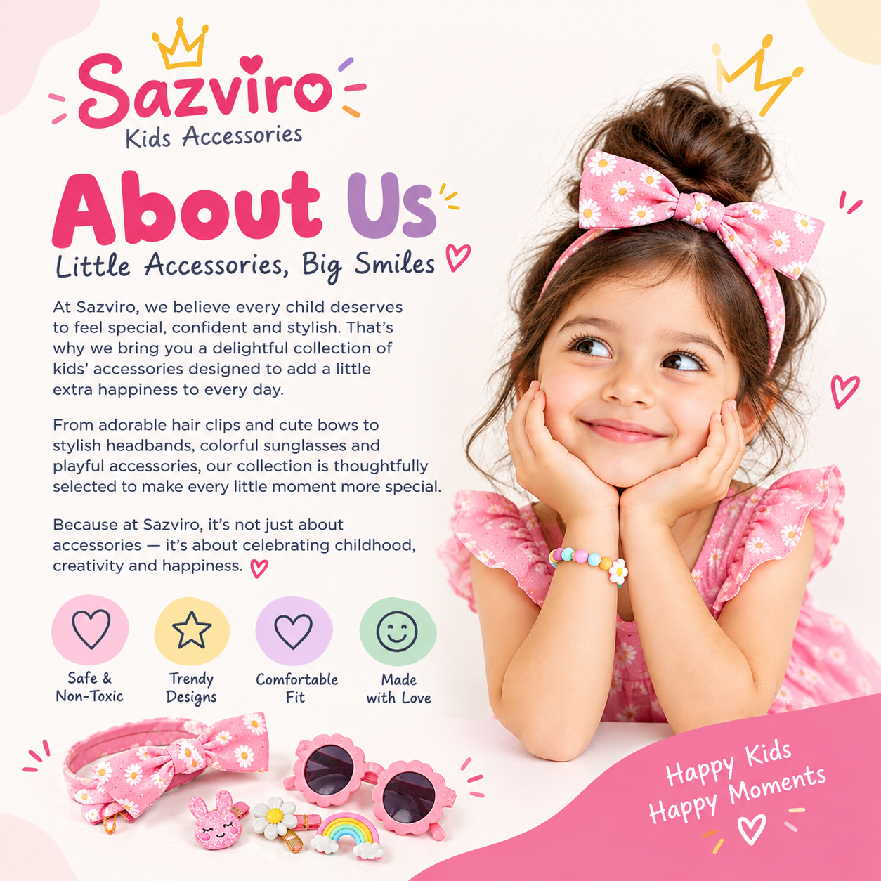 Sazviro Kids Accessories